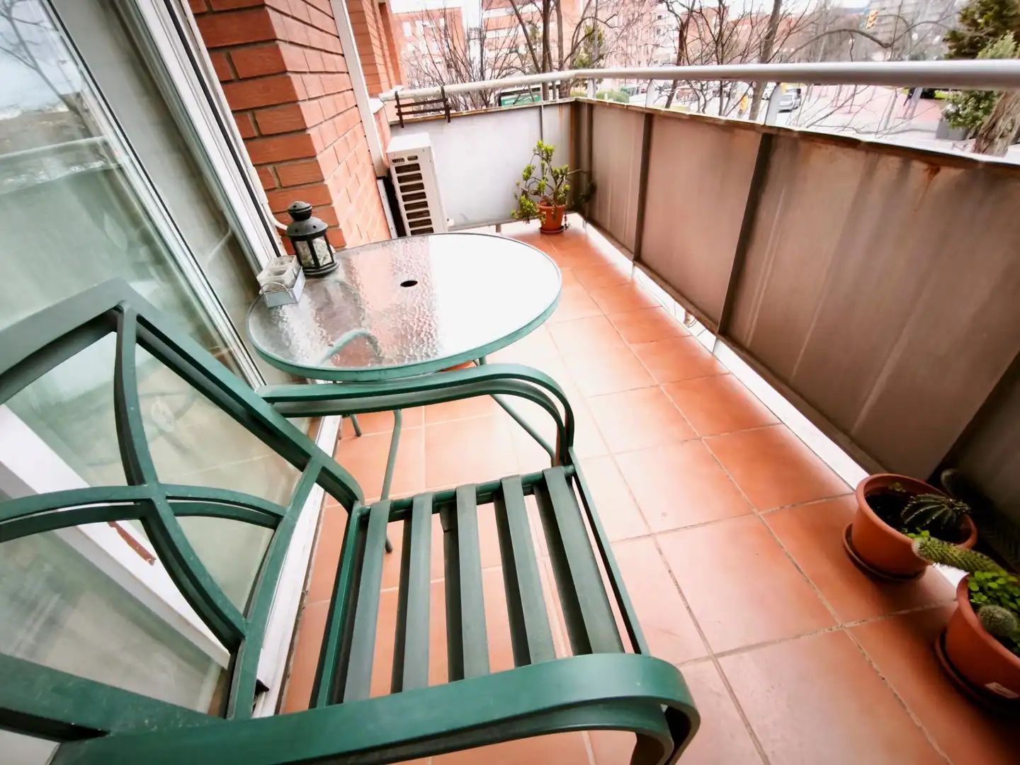 Balcony of Flat for sale in Sabadell  with Air Conditioner, Heating and Parquet flooring