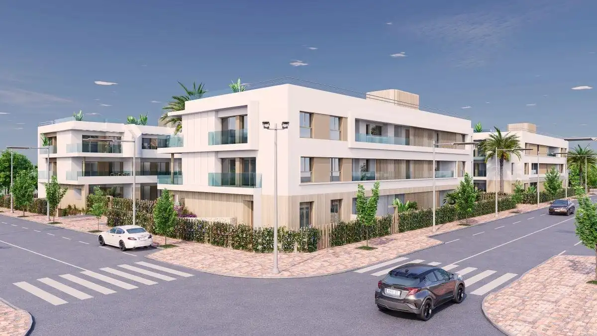 Vista exterior de Apartament en venda en Pilar de la Horadada amb Jardí privat, Terrassa i Traster