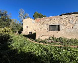 Exterior view of Country house for sale in Orpí  with Swimming Pool