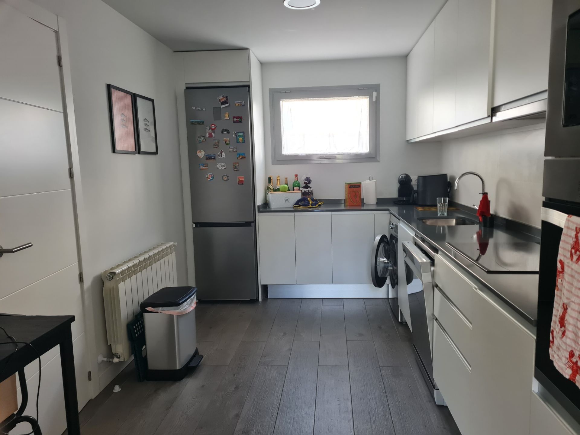 Cuina de Casa adosada en venda en Alcorcón amb Aire condicionat, Calefacció i Piscina comunitària