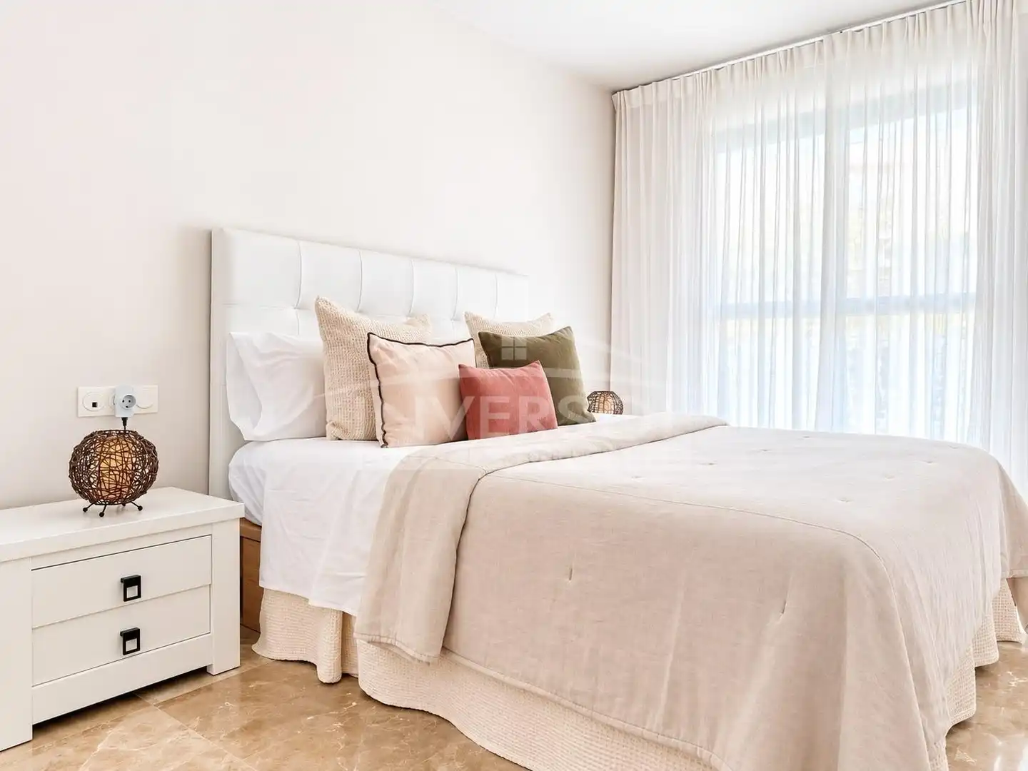 Schlafzimmer von Wohnung zum Verkauf in El Ejido mit Klimaanlage, Heizung und Terrasse