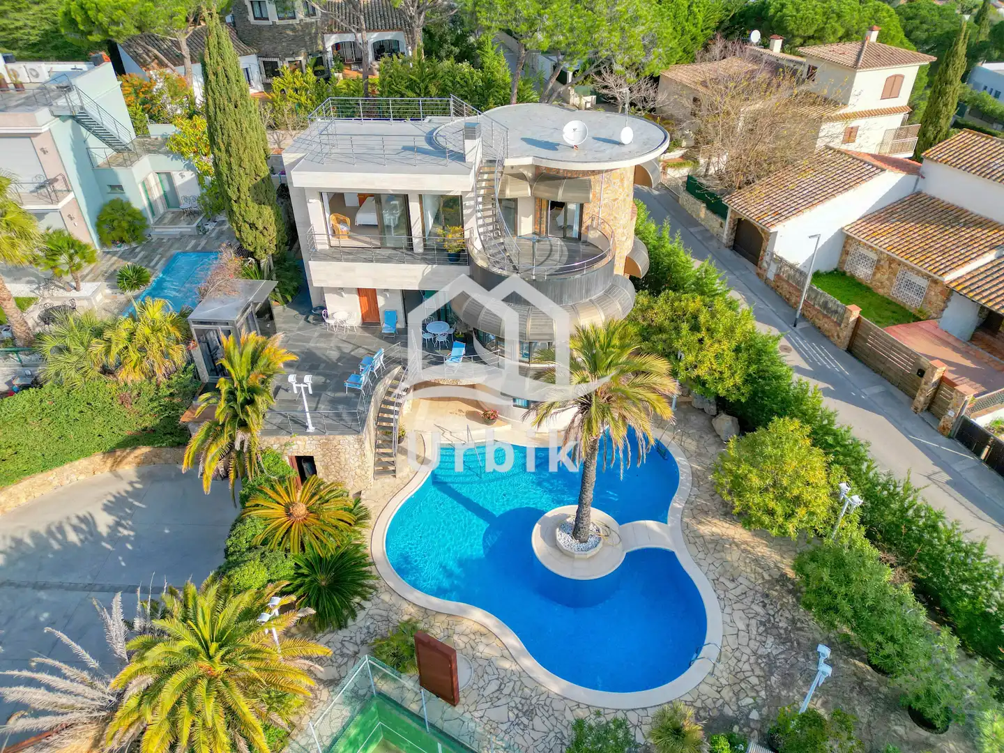 Exterior view of Houses for sale in Castell d'Aro, Platja d'Aro i s'Agaró  with Air Conditioner, Private garden and Terrace