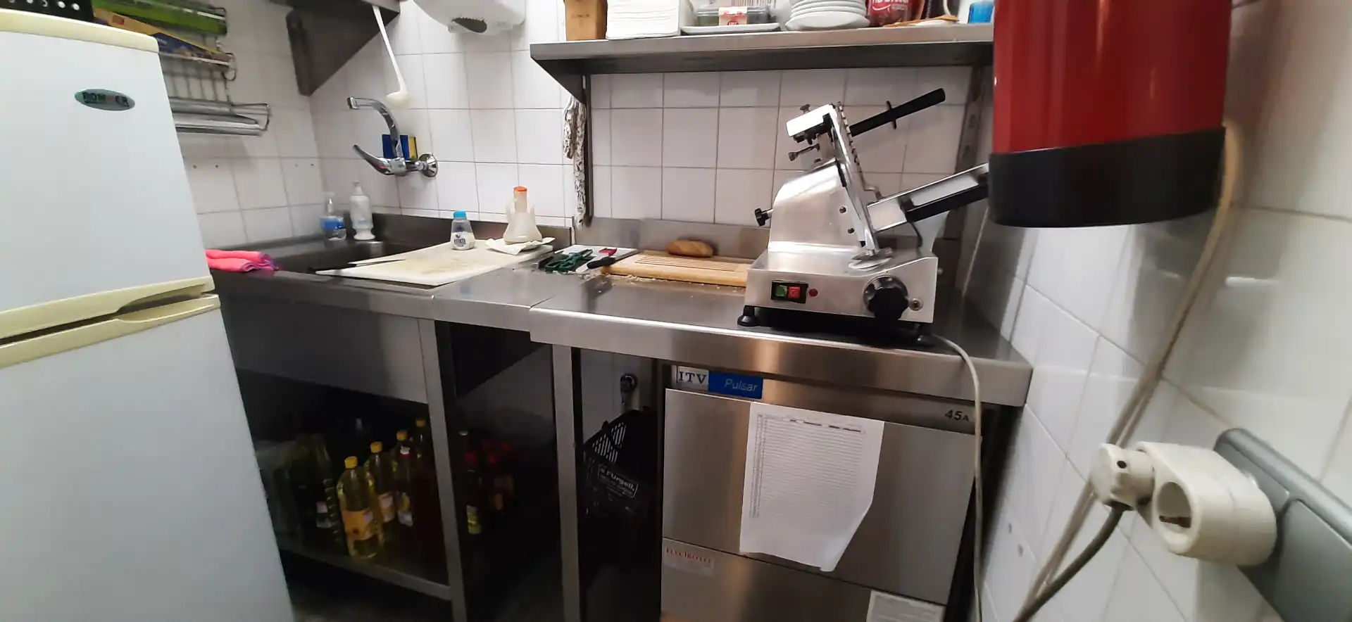 Cocina de Local en traspaso en Tàrrega con Aire acondicionado, Calefacción y Terraza