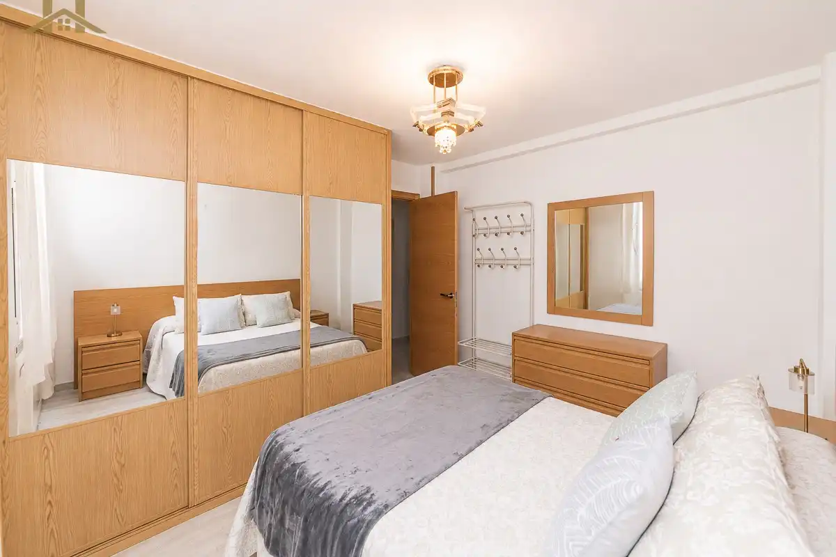 Schlafzimmer von Wohnung zum Verkauf in Fuenlabrada mit Klimaanlage, Heizung und Terrasse