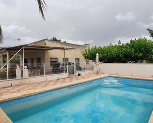 Swimming pool of House or chalet for sale in Aielo de Malferit  with Air Conditioner, Heating and Terrace