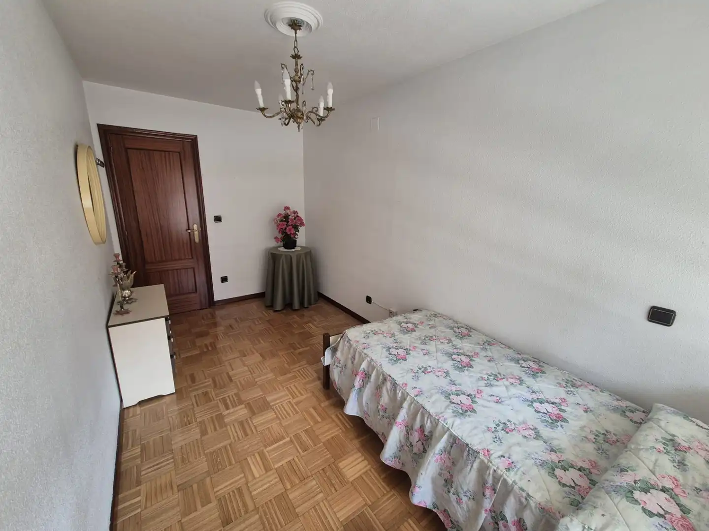 Schlafzimmer von Wohnung zum Verkauf in Palencia mit Heizung, Parkett und Terrasse