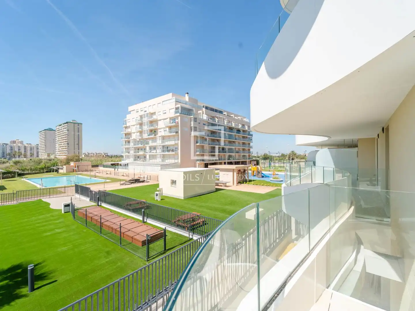 Terrace of Flat for sale in El Puig de Santa Maria  with Air Conditioner, Terrace and Storage room