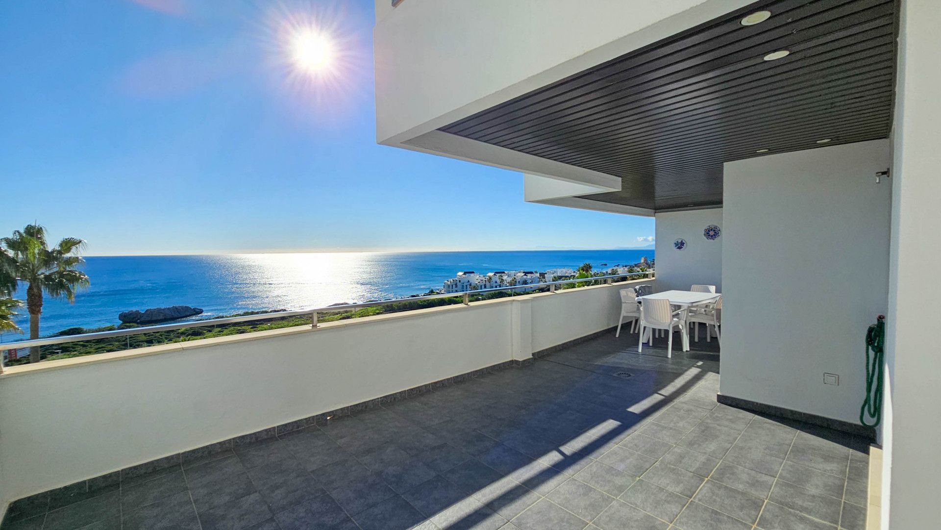 Terrace of Apartment for sale in Casares  with Air Conditioner, Terrace and Swimming Pool