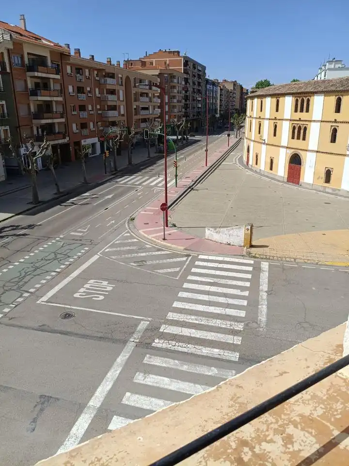 Vista exterior de Piso en venta en Calatayud con Calefacción y Amueblado