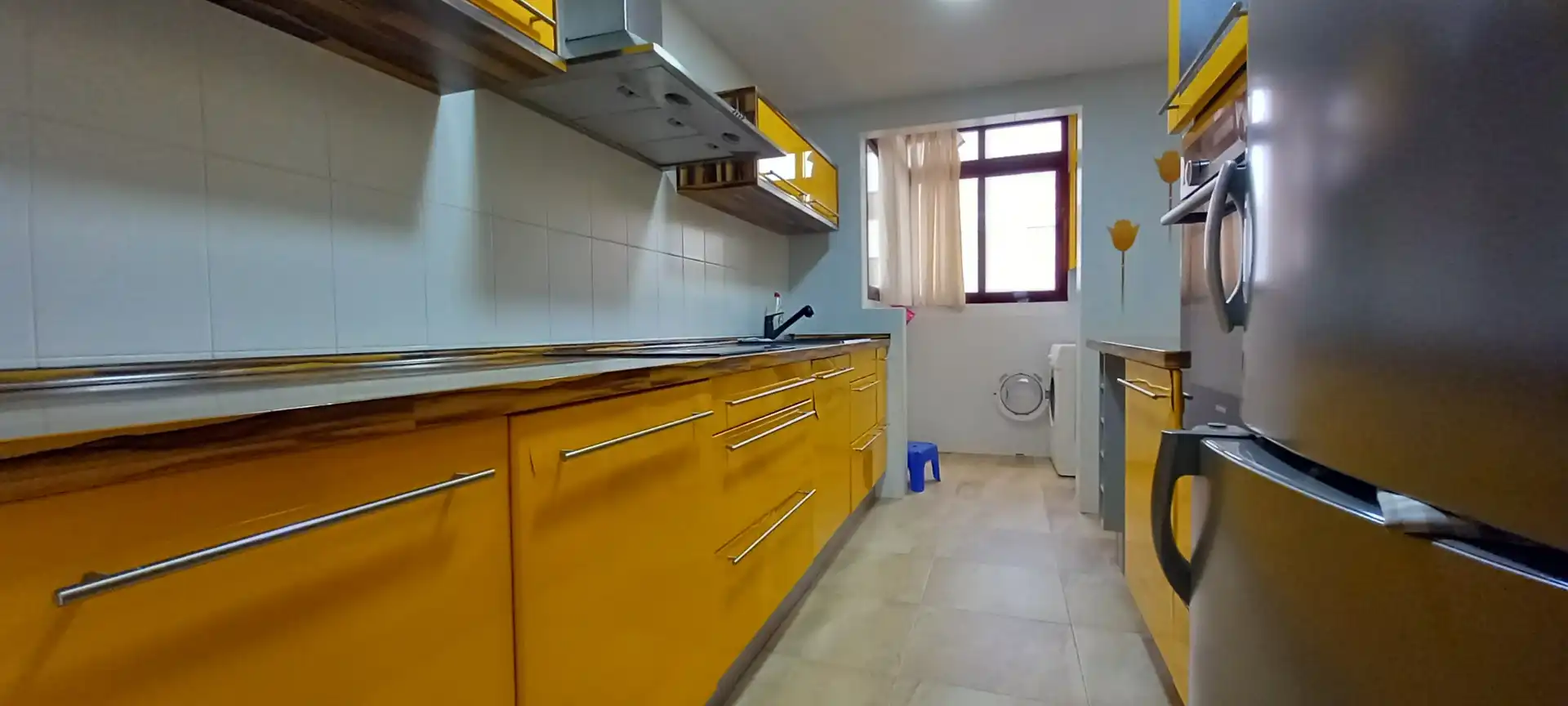 Kitchen of Apartments for rent in Gandia  with Air Conditioner, Heating and Terrace