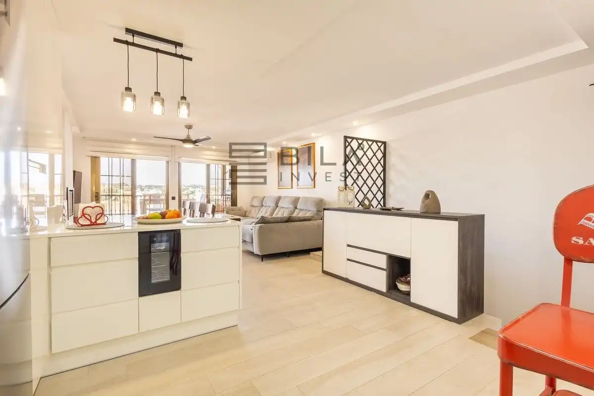 Cocina de Dúplex en venta en Fuengirola con Aire acondicionado, Terraza y Piscina