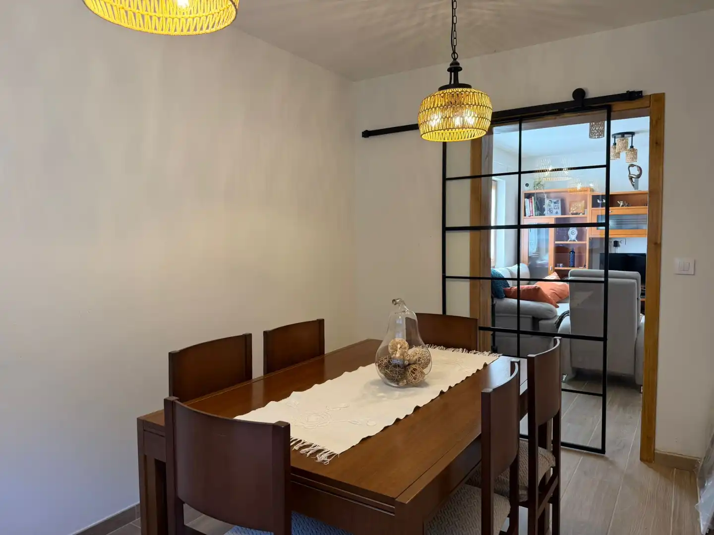 Dining room of Houses for rent in Ferrol  with Private garden, Terrace and Furnished