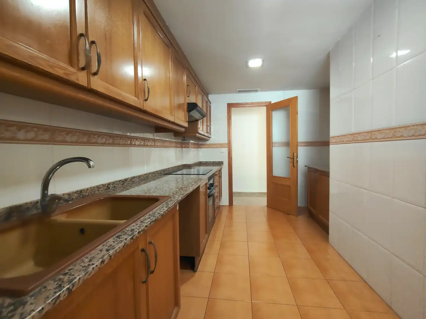 Cocina de Piso en venta en La Font d'en Carròs con Aire acondicionado, Balcón y Piscina comunitaria