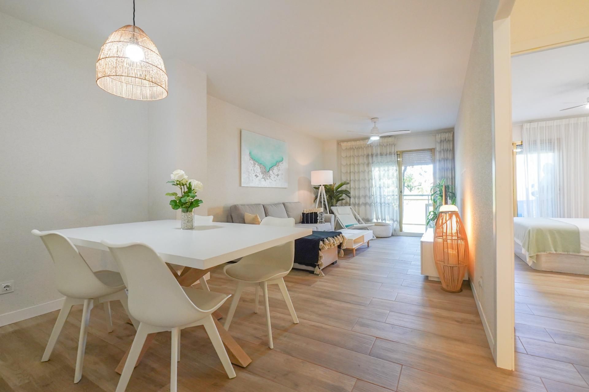 Living room of Flat for sale in Cambrils  with Private garden, Terrace and Balcony