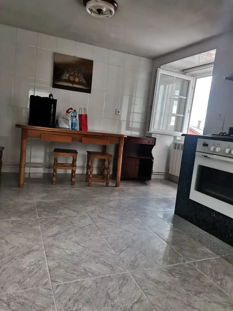Cocina de Finca rústica en venta en Mazaricos con Calefacción, Jardín privado y Trastero