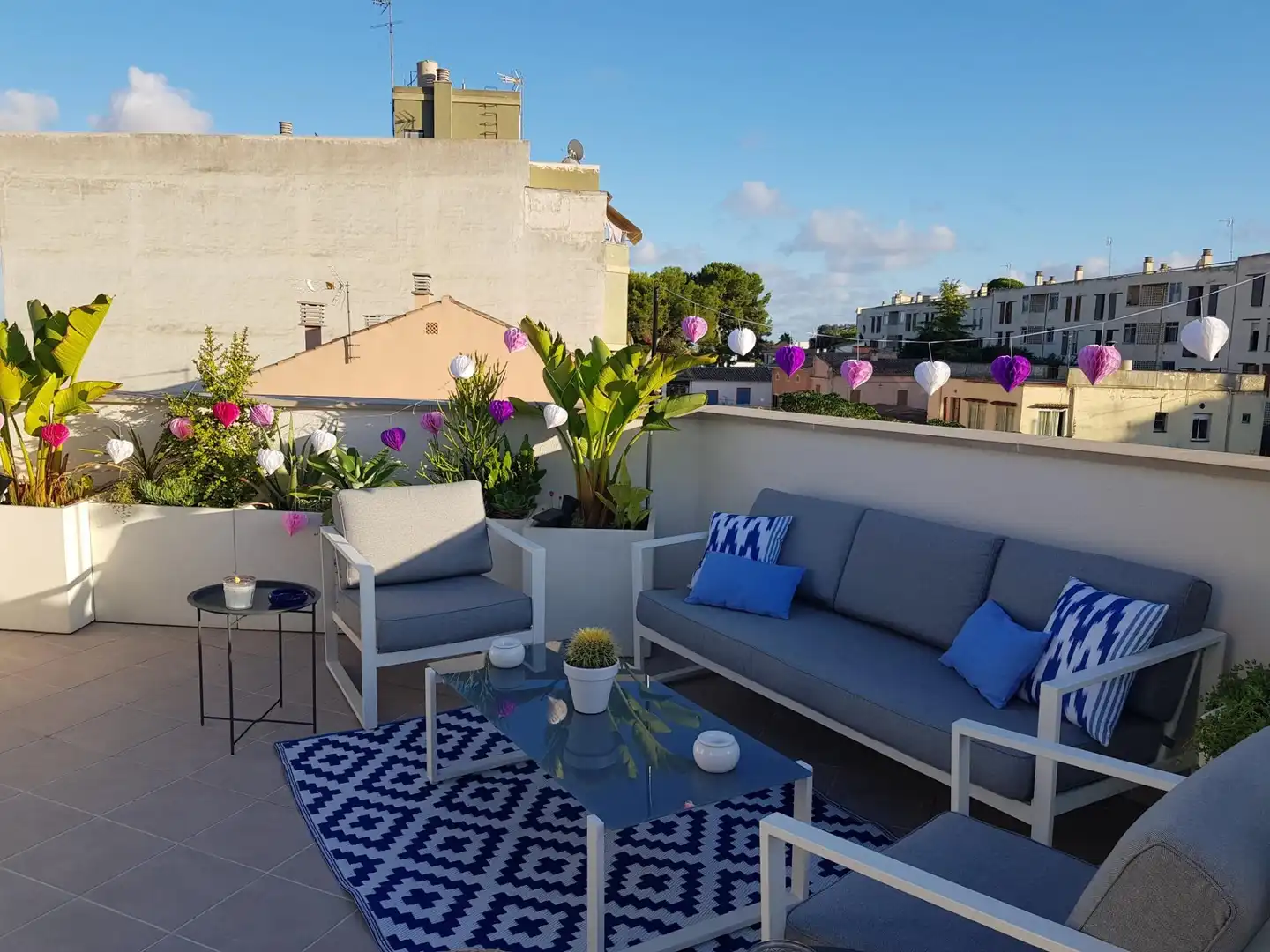 Terraza de Dúplex en venta en  Palma de Mallorca con Aire acondicionado, Calefacción y Parquet