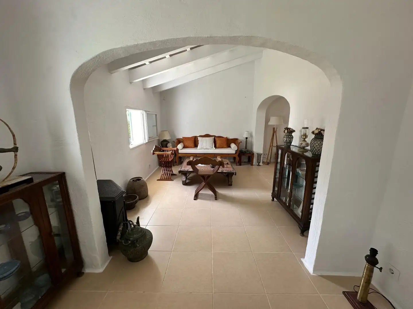 Sala d'estar de Casa o xalet en venda en Sant Lluís amb Jardí privat