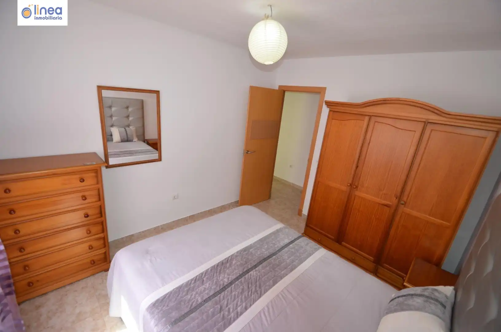 Bedroom of Flat for rent in Roquetas de Mar  with Air Conditioner, Terrace and Storage room