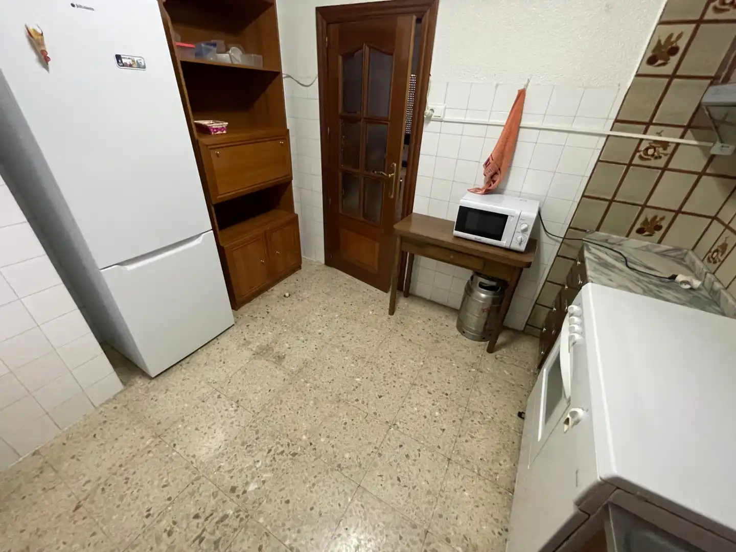 Kitchen of Flat for rent in Murcia  with Air Conditioner, Heating and Furnished