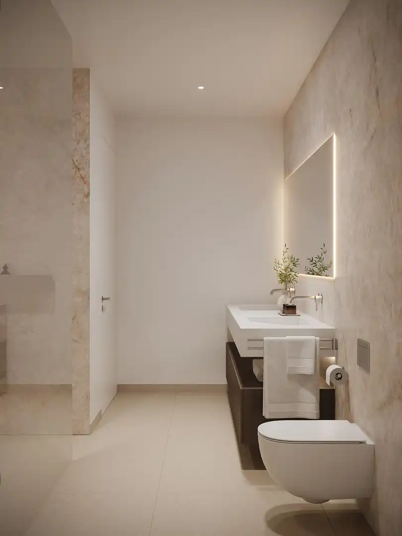 Baño de Planta baja en venta en Marbella con Aire acondicionado, Calefacción y Terraza
