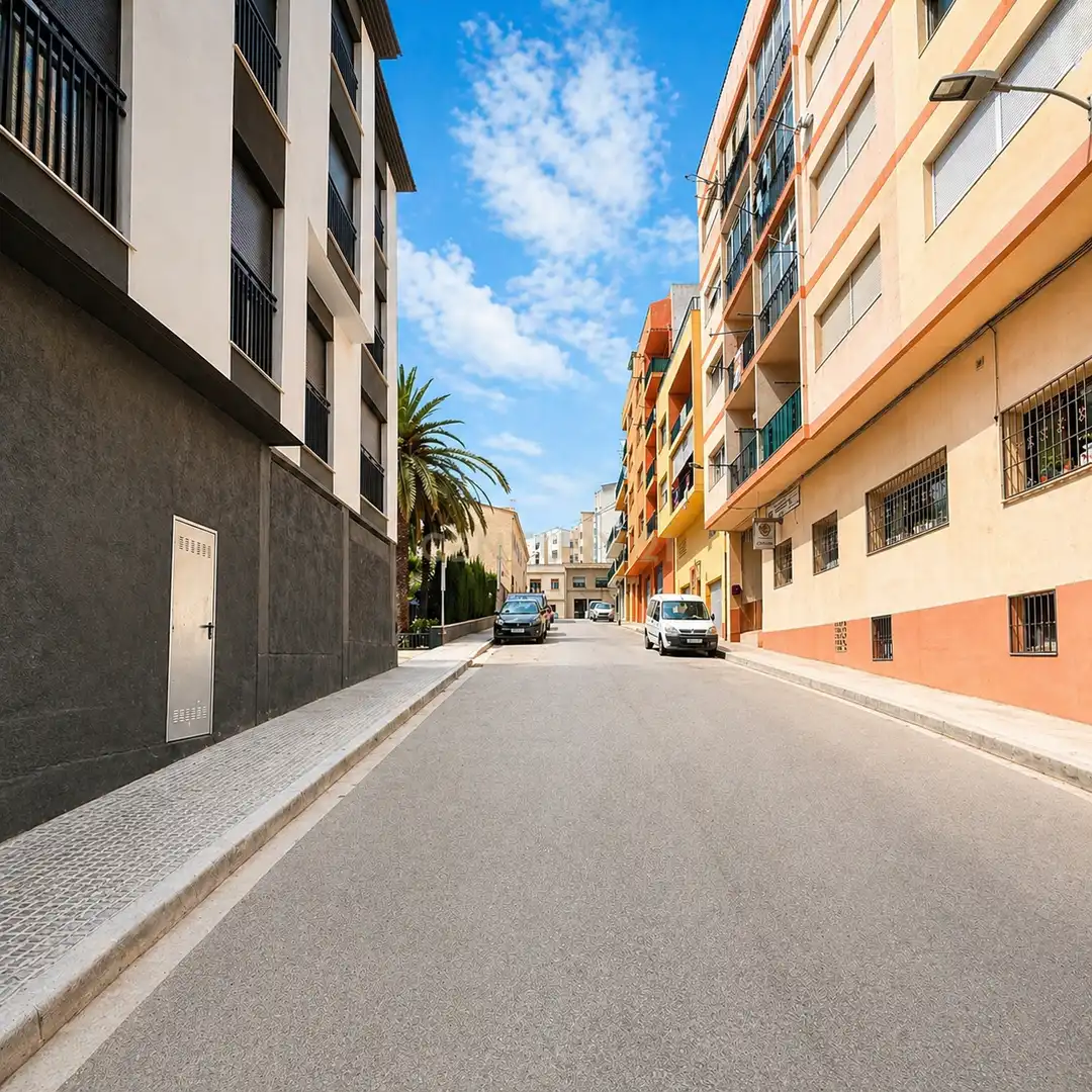 Vista exterior de Piso en venta en Benissa con Domótica