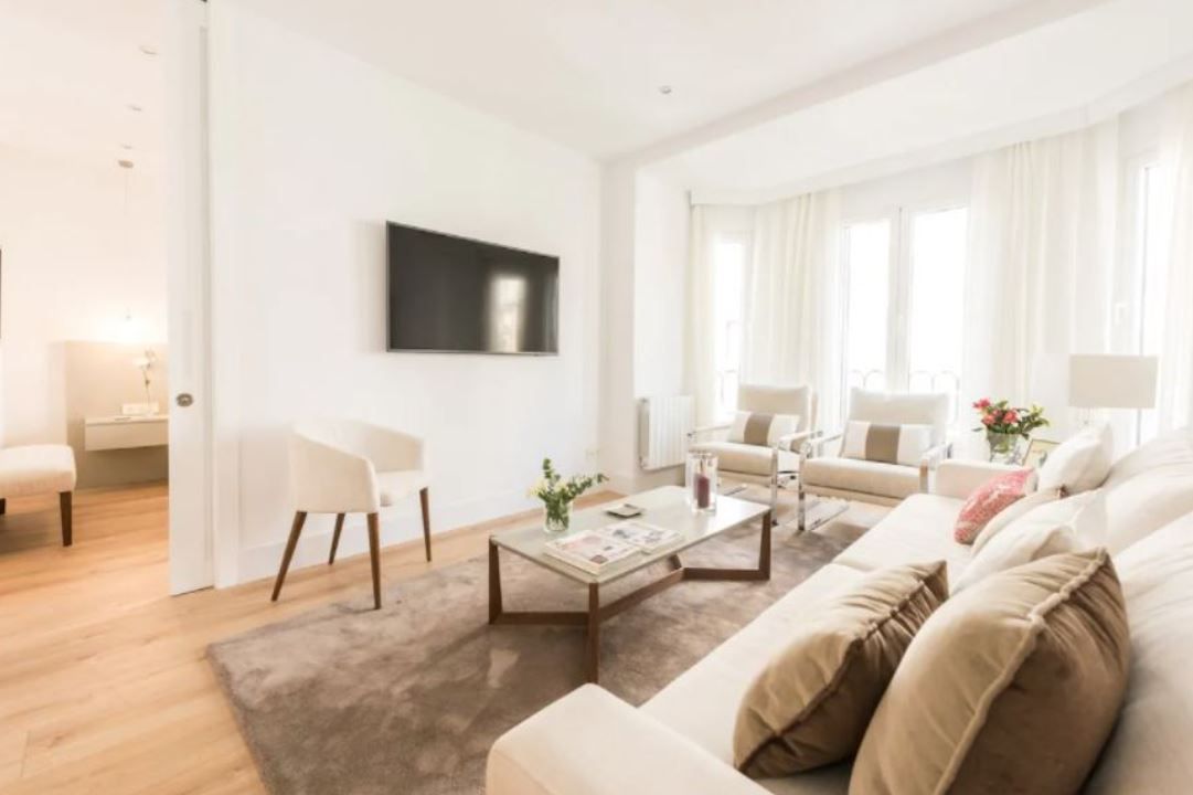 Living room of Apartment to rent in Sant Boi de Llobregat  with Air Conditioner, Storage room and Pets allowed