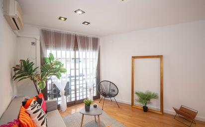 Living room of Flat for sale in  Barcelona Capital  with Air Conditioner and Heating