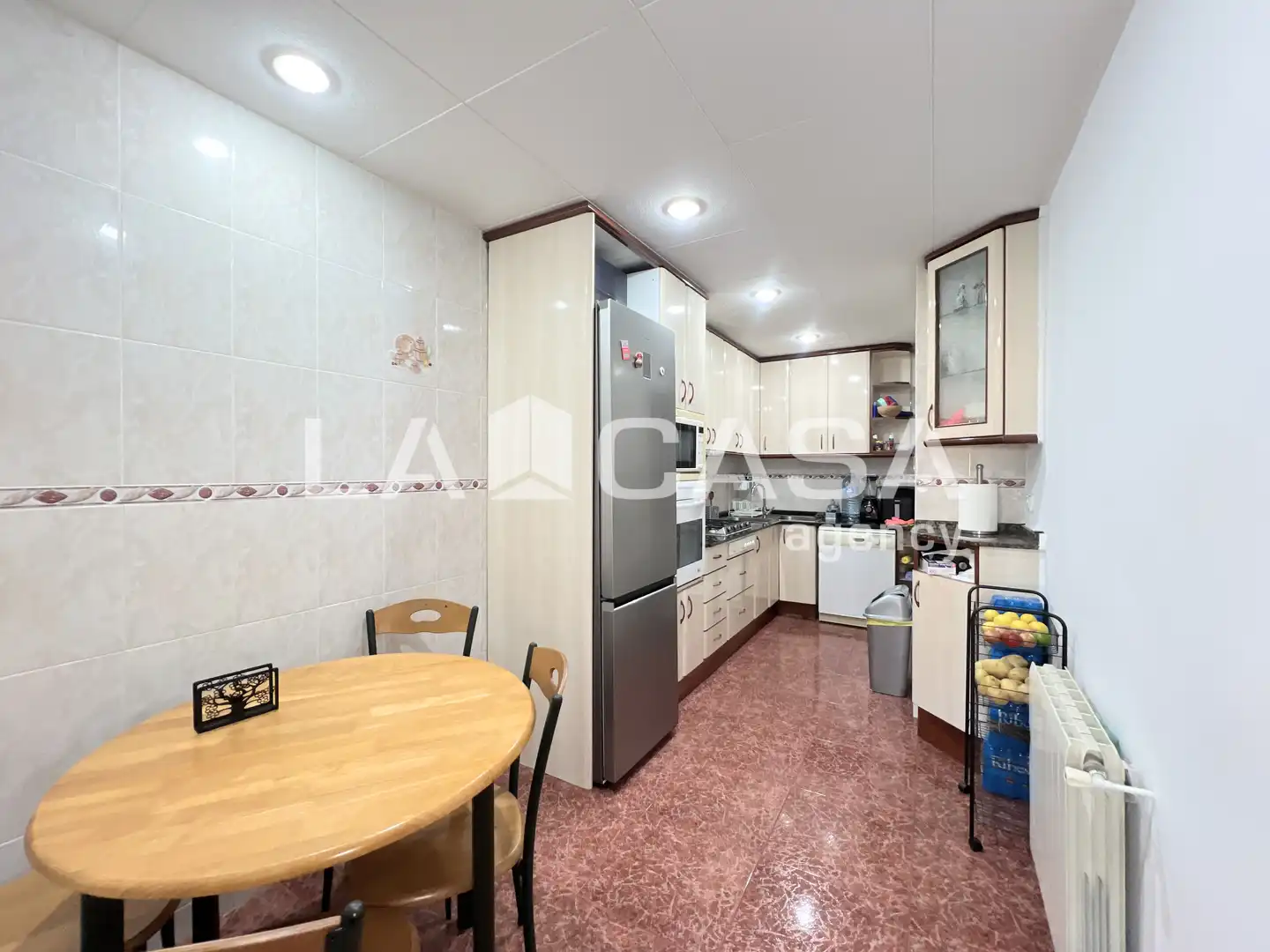 Küche von Wohnung zum Verkauf in Badalona mit Heizung und Balkon