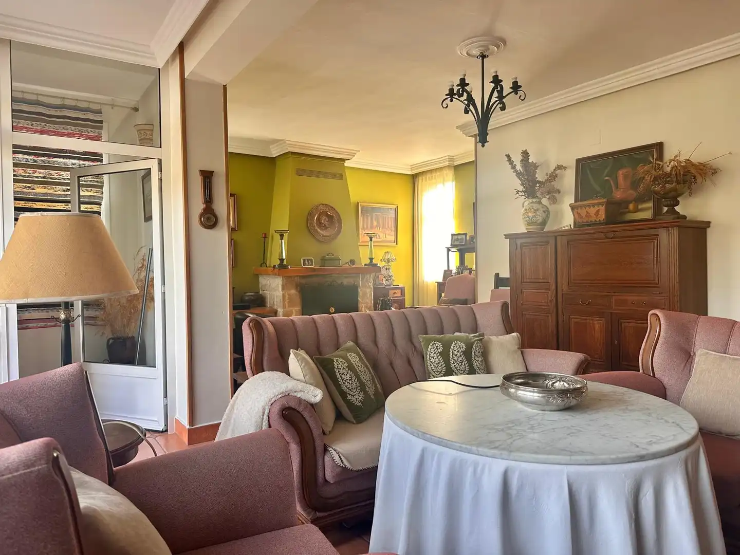 Sala de estar de Casa o chalet en venta en Mérida con Aire acondicionado, Calefacción y Jardín privado