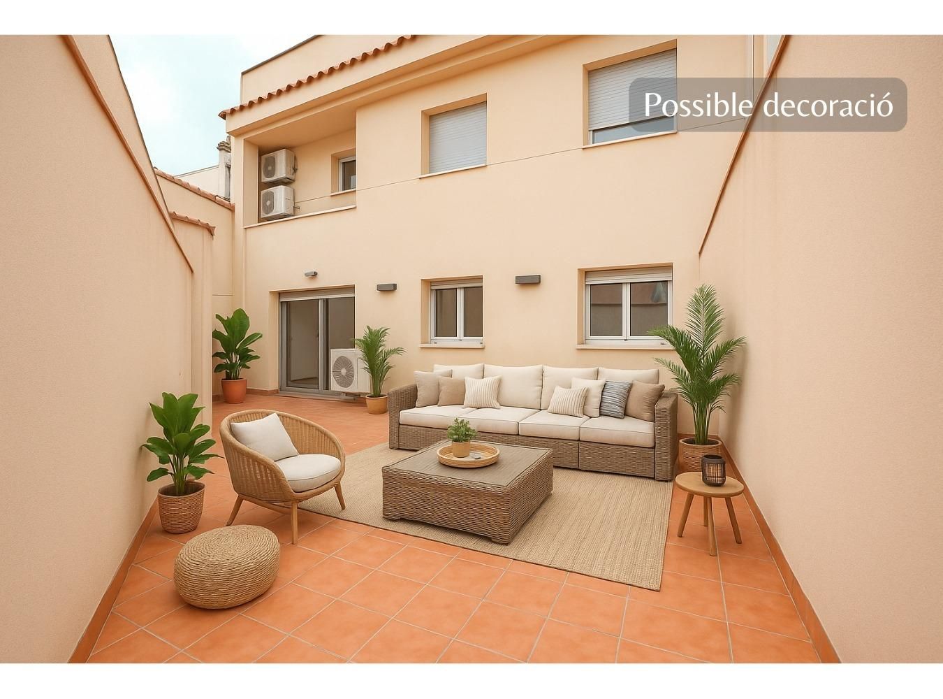 Terrace of Flat for sale in Montbrió del Camp  with Air Conditioner, Heating and Terrace