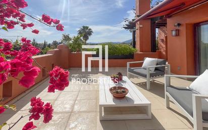 Terrace of House or chalet for sale in Marbella  with Air Conditioner, Terrace and Balcony