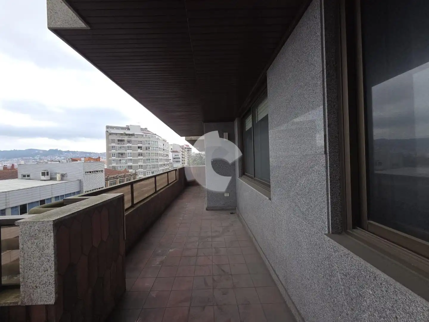 Terrace of Flat for sale in Vigo   with Heating, Storage room and Balcony