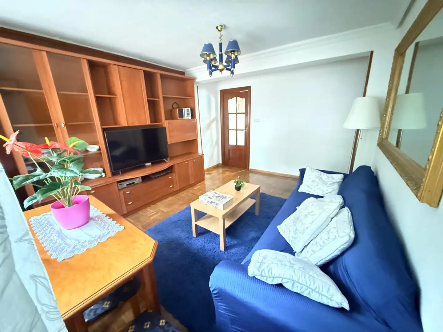 Living room of Flat for rent in Ciudad Lineal