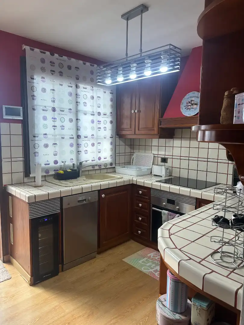 Cocina de Casa o chalet de alquiler en La Orotava con Jardín privado, Terraza y Trastero
