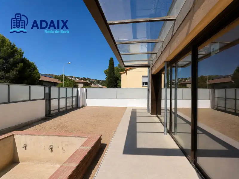 Terraza de Casa o chalet en venta en Roda de Berà con Calefacción, Terraza y Piscina