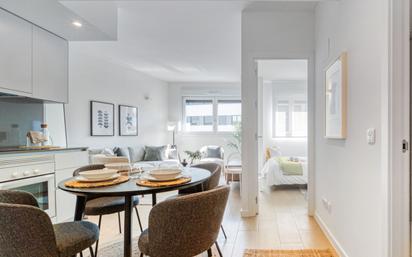 Living room of Flat to rent in  Madrid Capital  with Air Conditioner