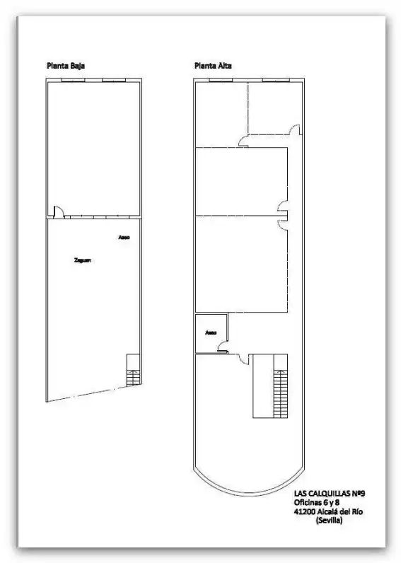 Büro zum Verkauf in Alcalá del Río mit Abstellraum