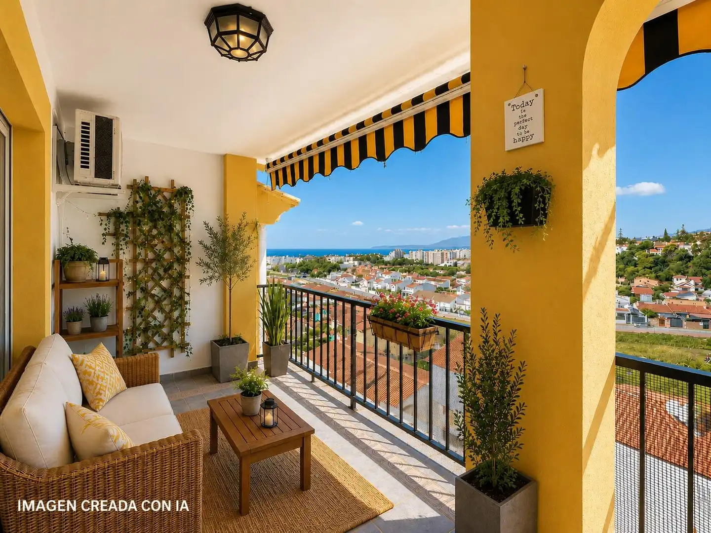 Terraza de Casa adosada en venta en Rincón de la Victoria con Aire acondicionado, Calefacción y Terraza