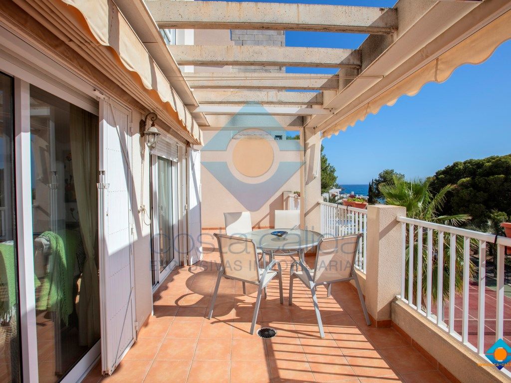 Terrassa de Casa o xalet en venda en Cartagena amb Aire condicionat, Jardí privat i Terrassa