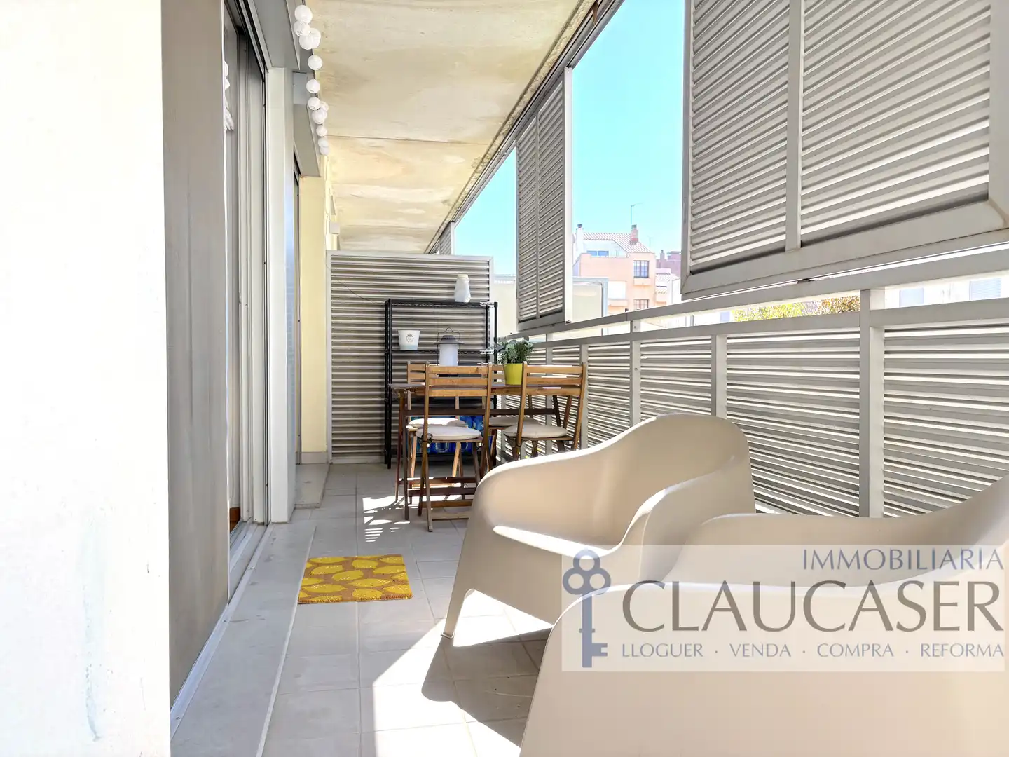 Exterior view of Flat for sale in Sabadell  with Heating, Private garden and Terrace