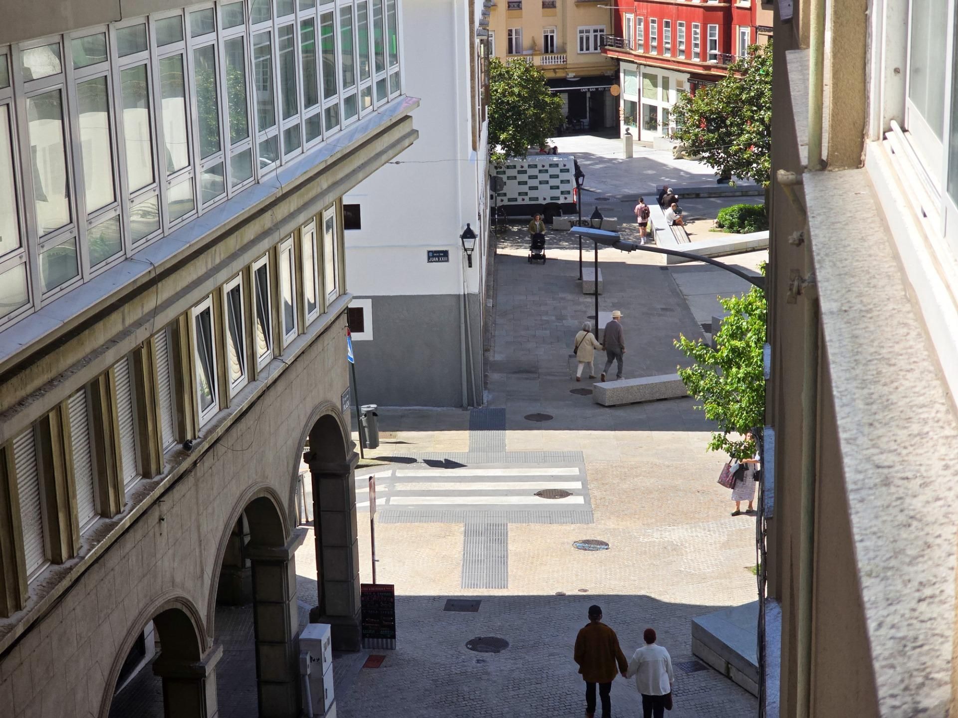 Exterior view of Flat for sale in A Coruña Capital 