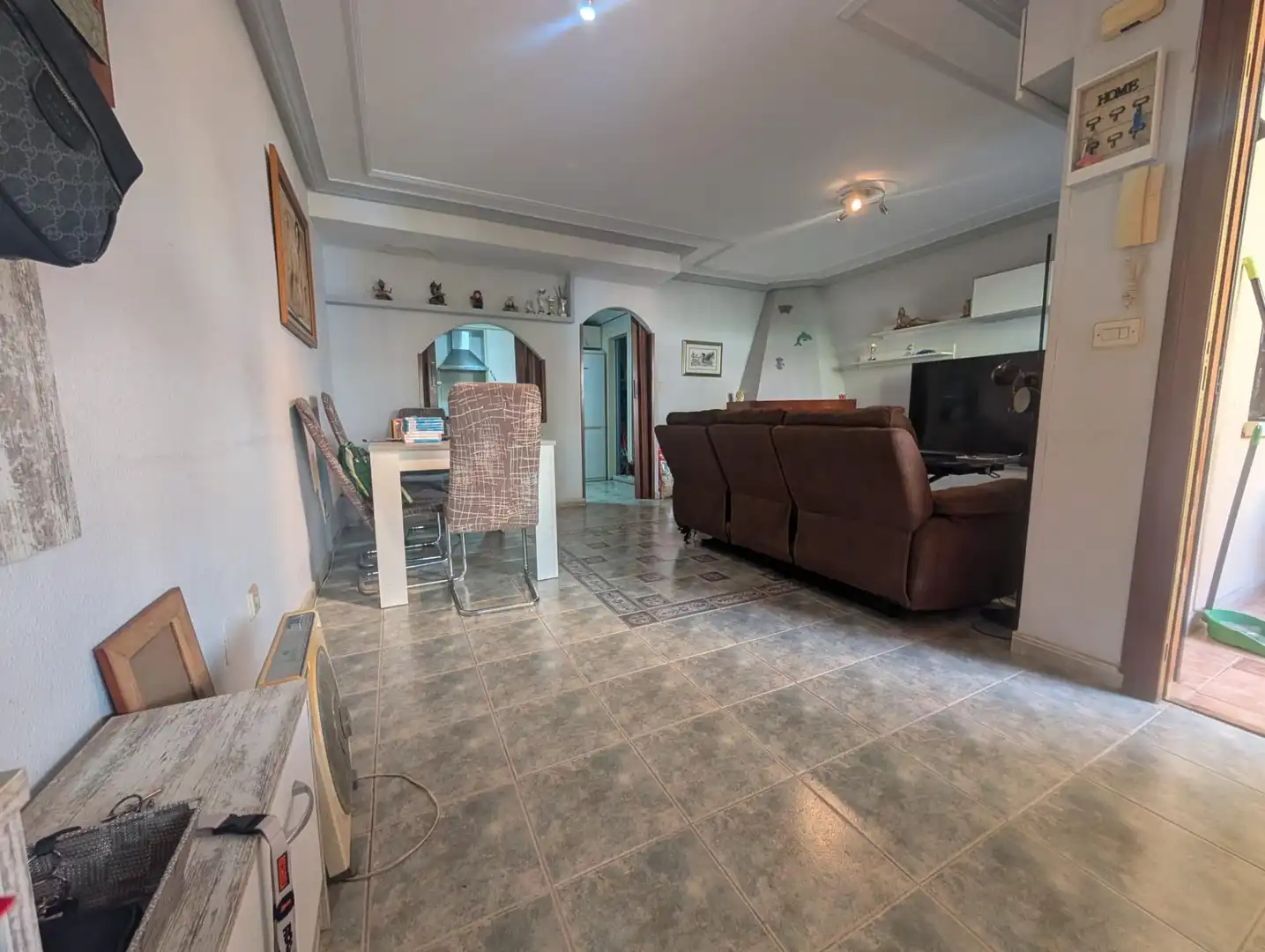 Living room of Houses for sale in San Vicente del Raspeig / Sant Vicent del Raspeig  with Air Conditioner, Heating and Terrace