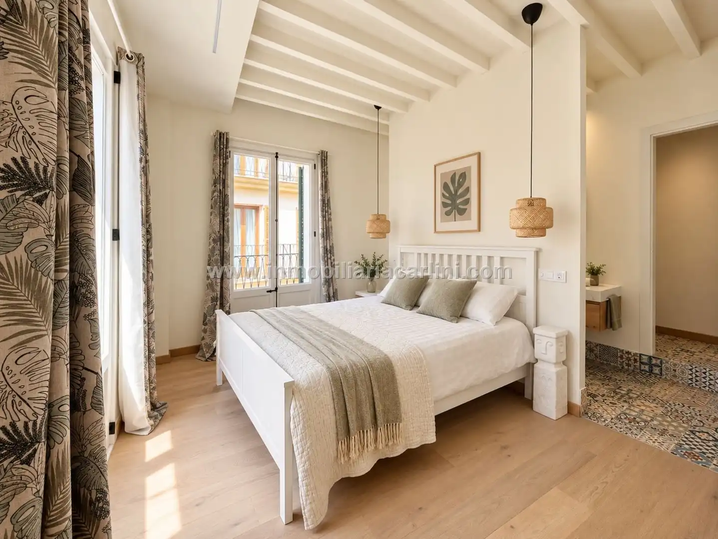 Schlafzimmer von Wohnung zur Miete in  Palma de Mallorca