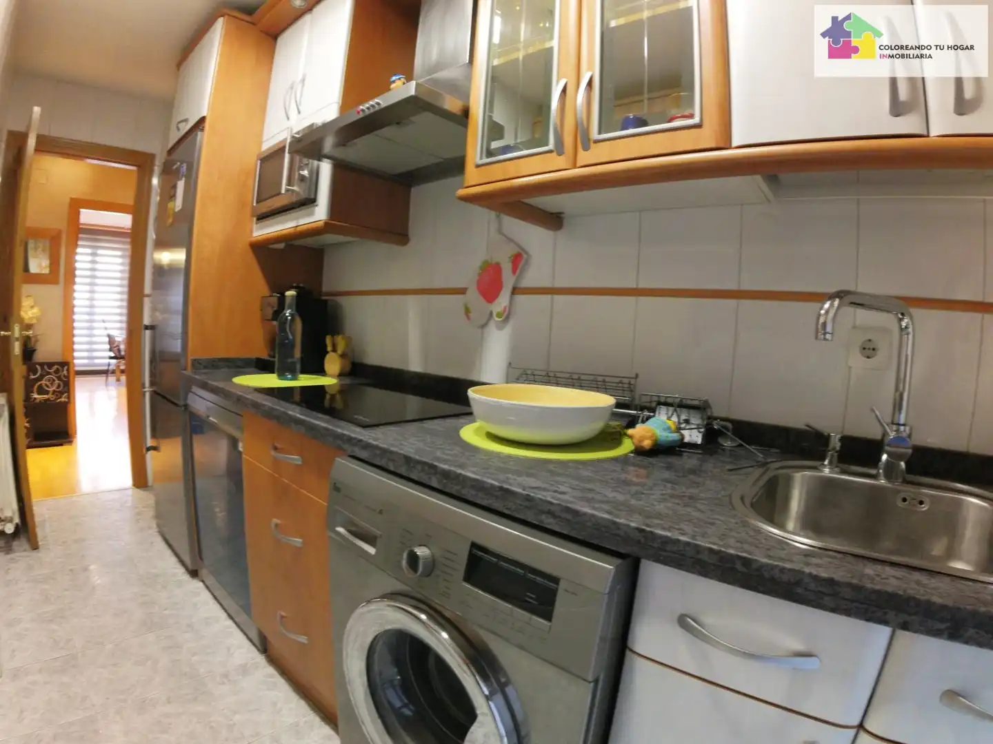 Küche von Wohnung zur Miete in León Capital  mit Heizung, Parkett und Terrasse