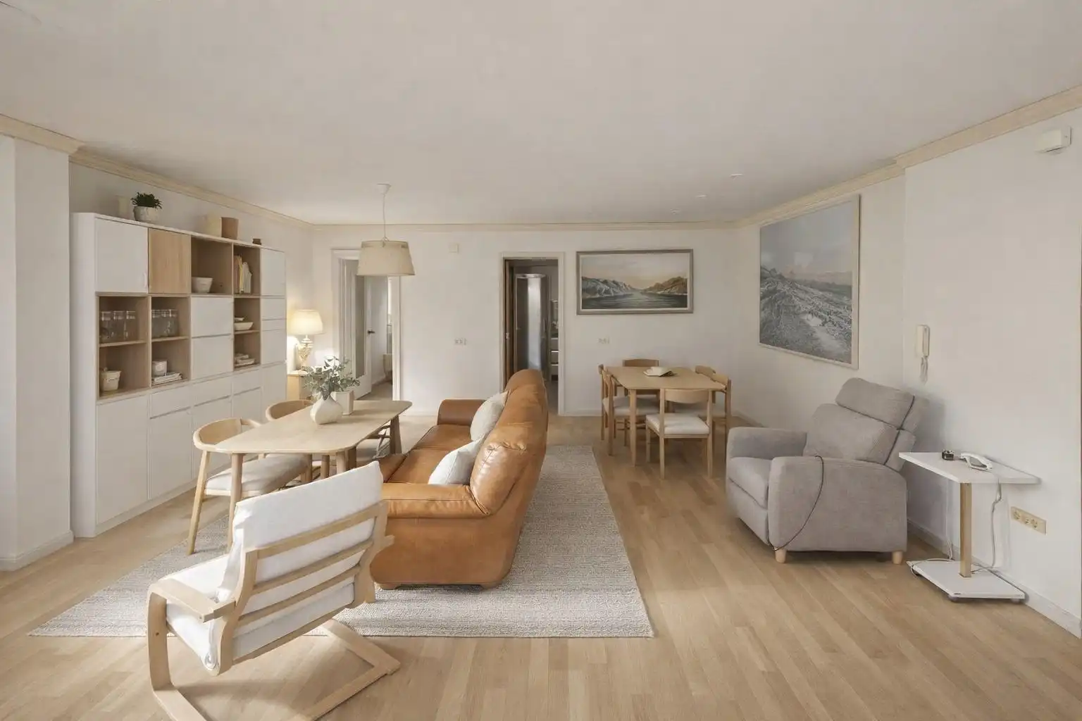 Sala de estar de Ático en venta en Benidorm con Aire acondicionado, Terraza y Trastero