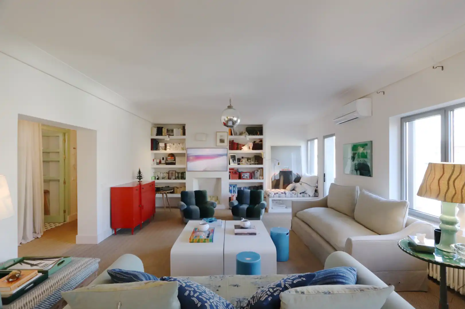 Living room of Flat for sale in Madrid  with Air Conditioner, Heating and Terrace