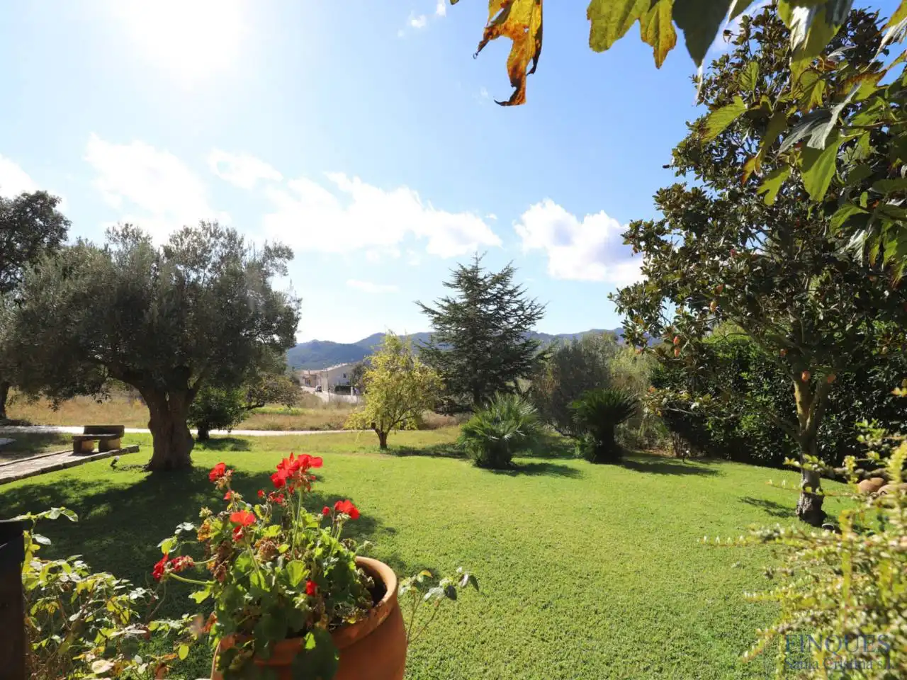 Jardí de Finca rústica en venda en Santa Cristina d'Aro amb Aire condicionat, Calefacció i Jardí privat