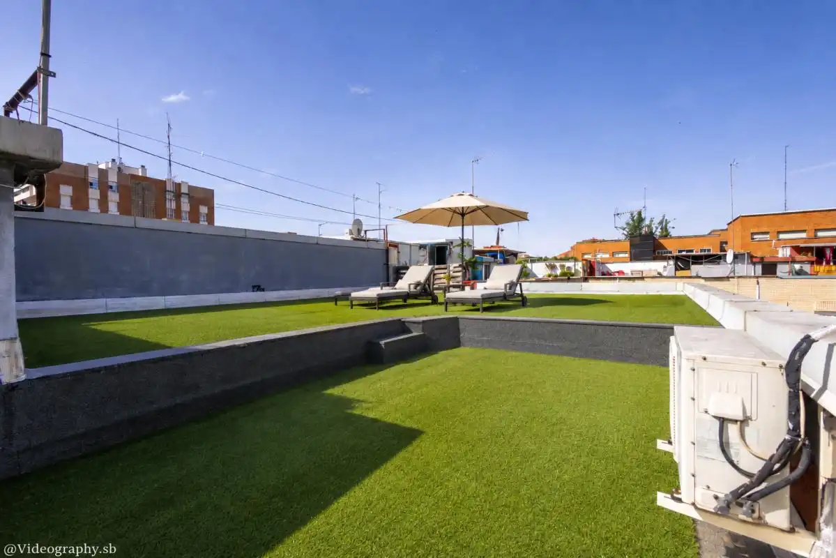 Terrassa de Pis en venda en Madrid amb Aire condicionat, Calefacció i Moblat