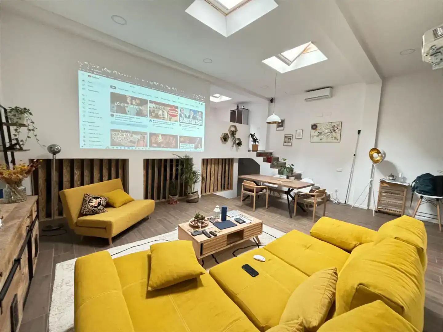 Sala de estar de Local de alquiler en Madrid con Aire acondicionado y Amueblado