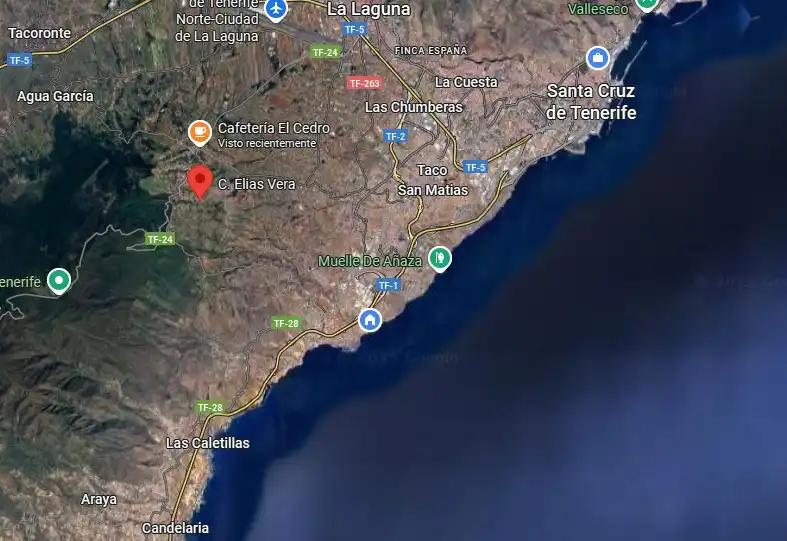 Vista exterior de Finca rústica en venta en El Rosario con Jardín privado, Terraza y Trastero